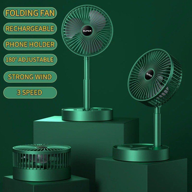 Folding Storage Rechargeable Mini Stand Fan